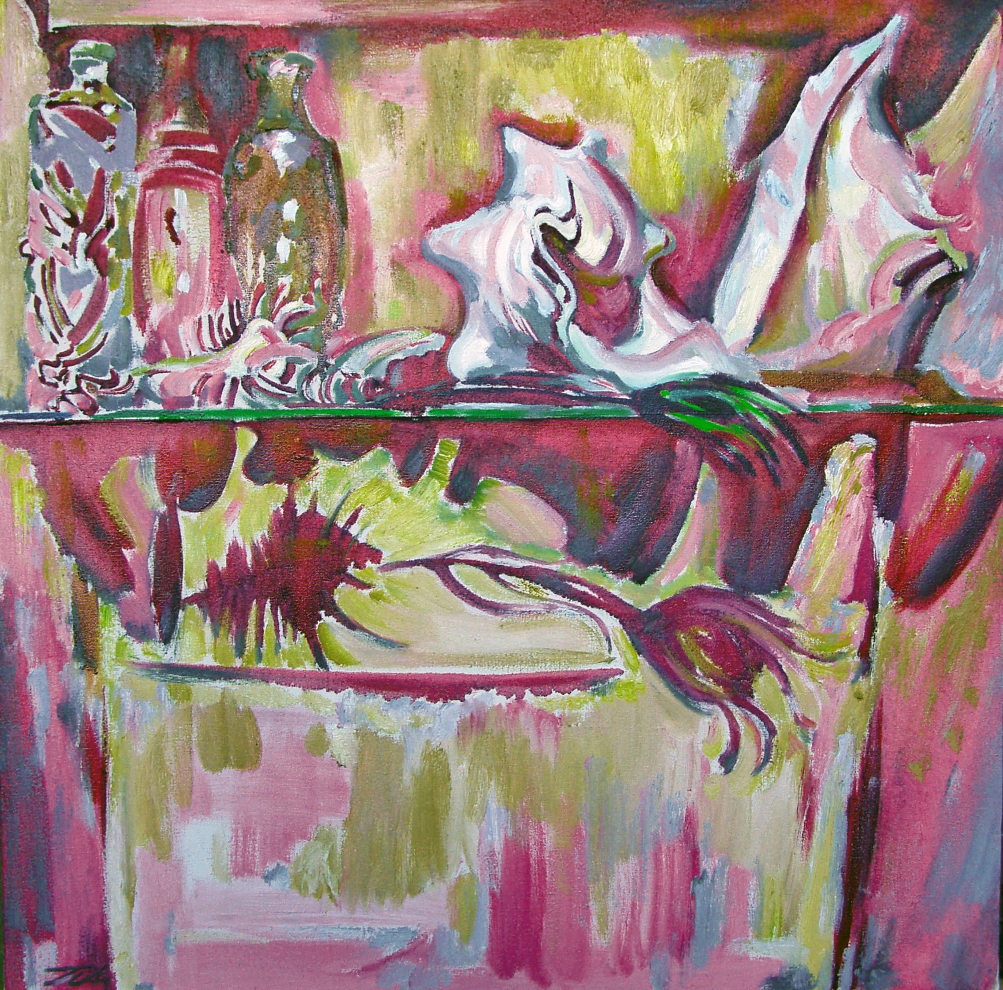 Still life with a shell